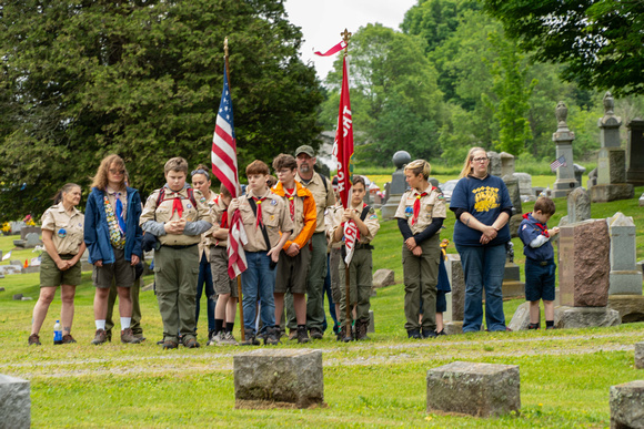 Memorial Day Cerremony in Machias, NY.May 27, 2024_-43