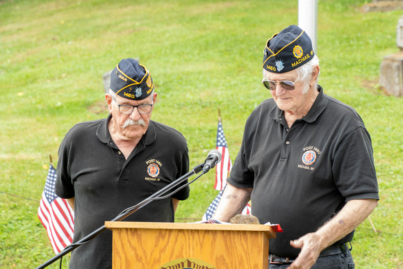 Memorial Day Cerremony in Machias, NY.May 27, 2024_-4