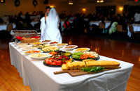 banquet table at wedding No-Print Bleed area