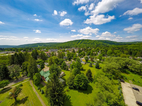 Drone Stock Imagery Ellicottville, NY-52