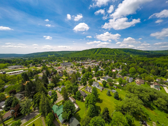 Drone Stock Imagery Ellicottville, NY-53
