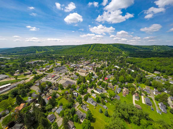 Drone Stock Imagery Ellicottville, NY-55