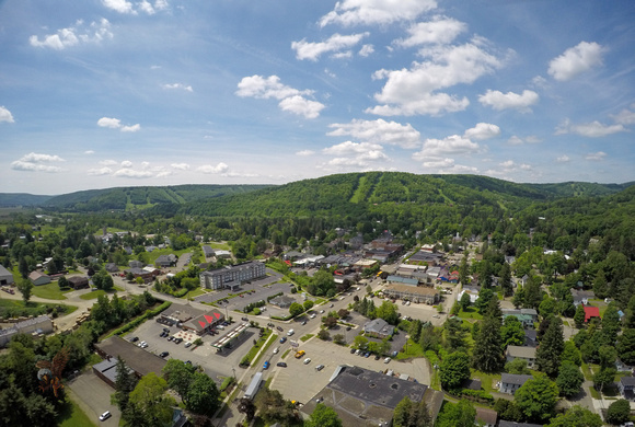 Drone Stock Imagery Ellicottville, NY-58