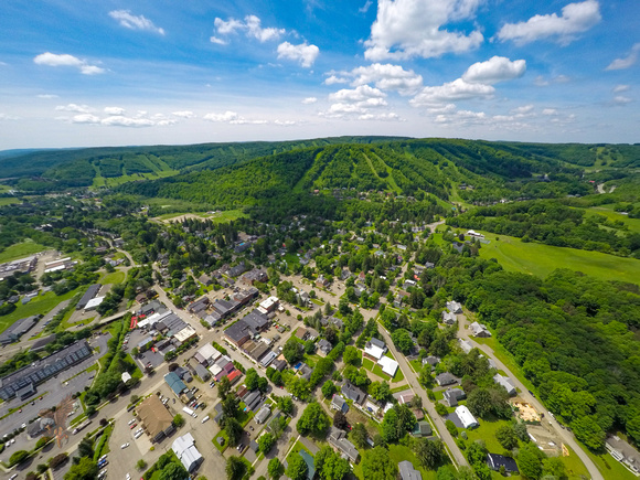 Drone Stock Imagery Ellicottville, NY-61
