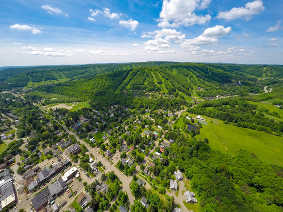 Drone Stock Imagery Ellicottville, NY-63