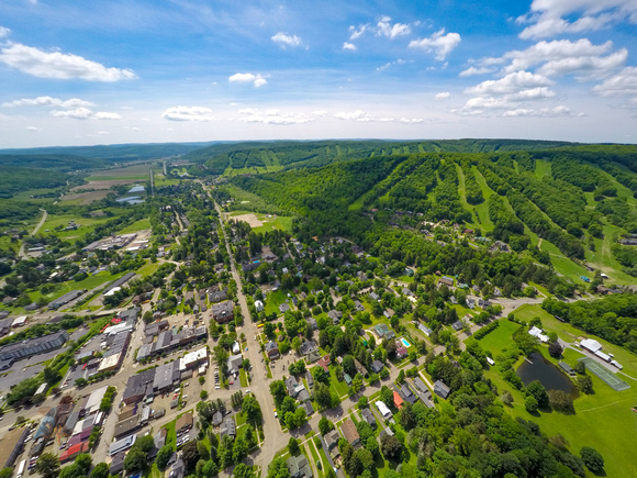 Drone Stock Imagery Ellicottville, NY-64