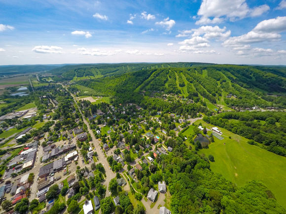 Drone Stock Imagery Ellicottville, NY-65