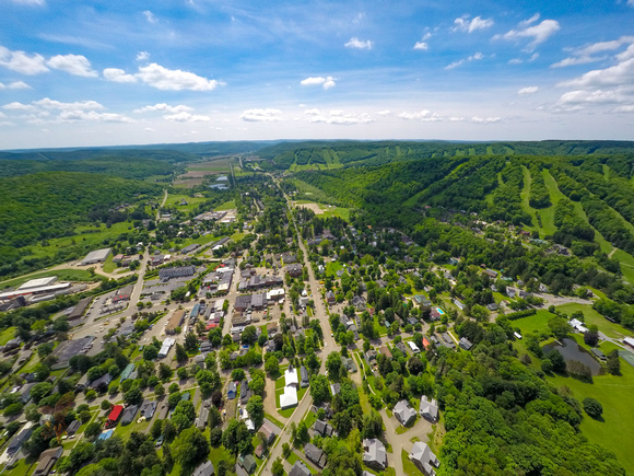 Drone Stock Imagery Ellicottville, NY-66
