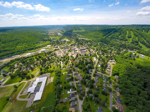 Drone Stock Imagery Ellicottville, NY-69
