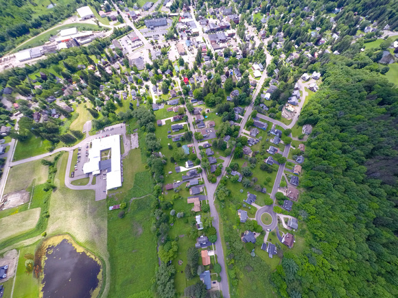 Drone Stock Imagery Ellicottville, NY-71