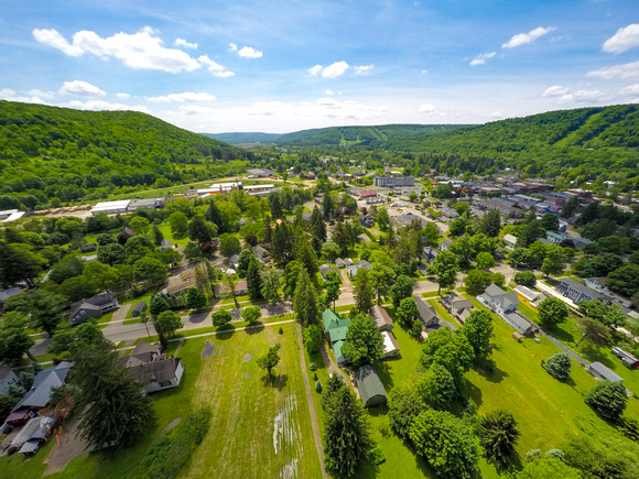 Drone Stock Imagery Ellicottville, NY-76