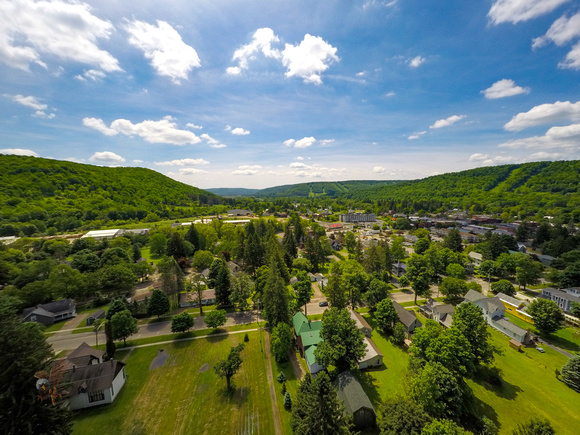 Drone Stock Imagery Ellicottville, NY-77