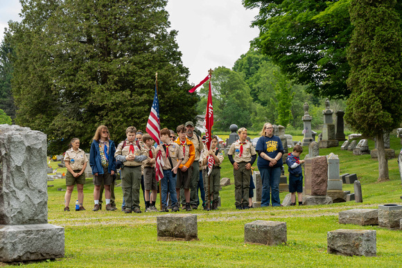 Memorial Day Cerremony in Machias, NY.May 27, 2024_-42