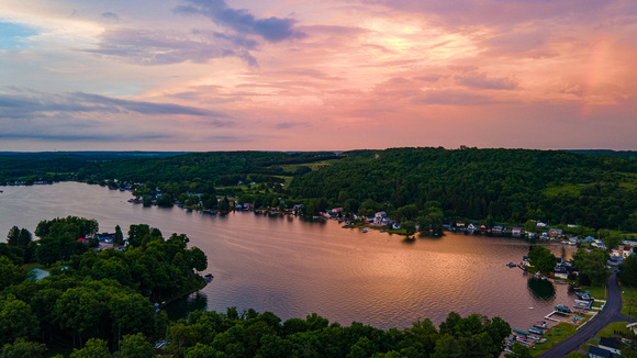 Stock Imagery Drone Machias -Lime Lake NY